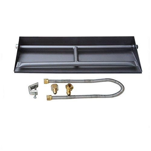 Kit de quemadores para chimenea de doble llama Stanbroil, 14.5 pulgadas NG