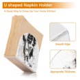 thumbnail image 4 of Run Black and White Cat Napkin Holder for Table Clear Napkin Stand Paper Holder Acrylic Organizer Dispenser Napkins for Dinner Kitchen Restaurant Room, 4 of 8