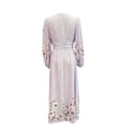 thumbnail image 5 of Women's Fall Floral Printed Maxi Dress V Neck Lantern Long Sleeve Boho Dresses for Wedding Guest Beach Vacation, 5 of 6