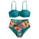 thumbnail image 5 of MKLEKYY Trajes De Baño Completo Mujer Womens Bikini Sets High Waisted Two Piece Swimsuits Floral Print Swimwear Swimsuits, 5 of 5