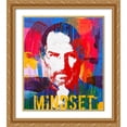 thumbnail image 2 of Stephen Chambers 15x17 Gold Ornate Wood Framed With Double Matting Wall Art Titled - Jobs Mindset 2, 2 of 6