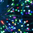 thumbnail image 5 of Wintergreen Lighting LED Starburst 5mm Lighted Branches, Fairy Light Balls, 15in Silver Branches/Multicolor Lights, Set of 3, 5 of 5