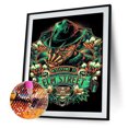 thumbnail image 1 of Cuadros Decorativos Elm Street Characters Series Kits de pintura de diamantes DIY Taladro redondo completo (sz1955) Tmvgtek embutido en tela, 1 of 8