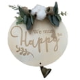 thumbnail image 1 of Welcome Sign Wood Flower Spring Door Sign Wedding Door Sign Welcome Wall Sign, 1 of 6