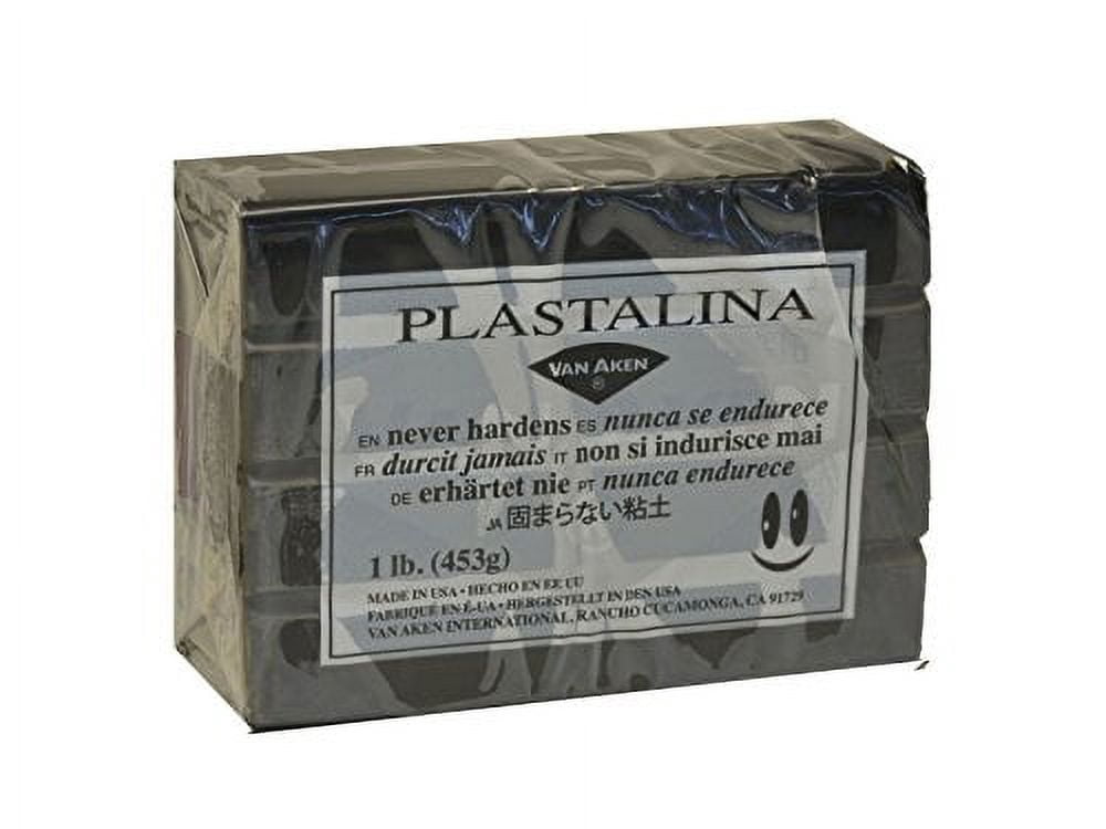 Van Aken Modeling Clay, 1 lb., Black