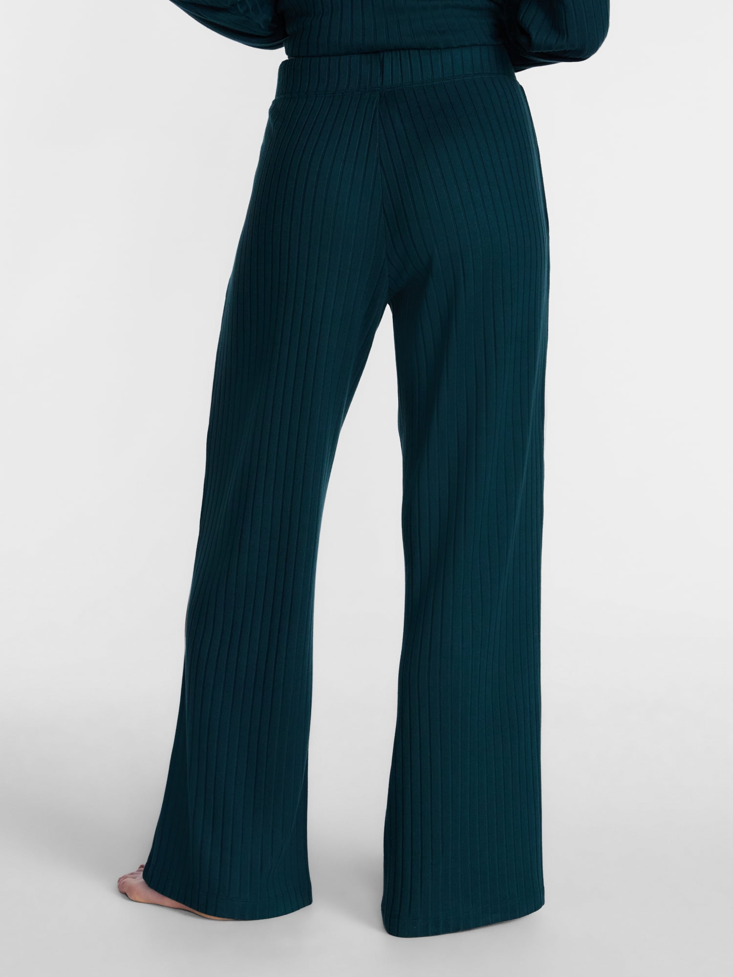 Joyspun Women's Cozy Lounge Collection Hacci Knit Sleep Pants, Sizes XS-3X