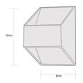thumbnail image 3 of Luminario LED Decorativo de Muro Keop, 4.6 watts, 3000K, Color Blanco, Estévez, Modelo EDE-0229-BLA, 3 of 9