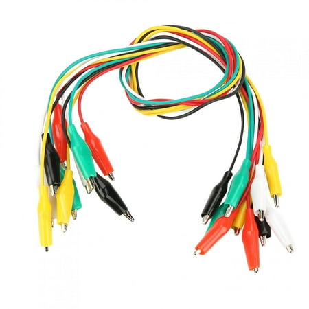 

LAFGUR Crocodile clip Wire Clips Wire 10pcs 50cm Clip Number 35mm Double-ended Clips Cable