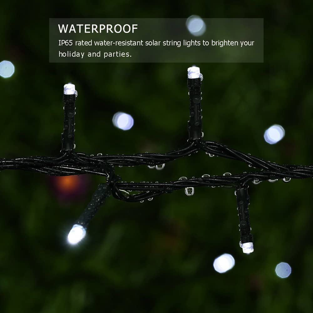 Details about   72FT Solar Fairy String Lights 200 LED Garden Outdoor Wedding Party Decor Lamps 