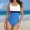 B51 White swim suits for women clearance under $5, variant on Xqxayjr One Piece Swimsuit for Women Tummy Control Bathing Suits Square Neck Color Block Swimwear Beach Outfits Traje De Para Mujer