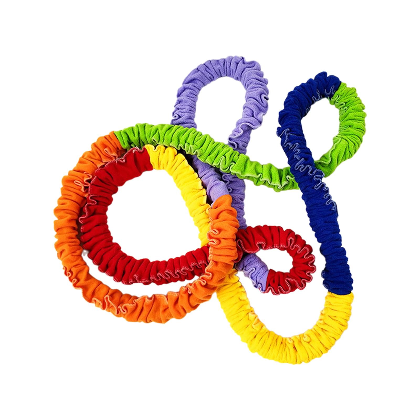 Baoblaze Cooperative Stretch Rope Exercise Band Loop for Children Outdoor Team Sports