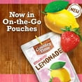thumbnail image 3 of Country Time Ready to Drink Flavored with Other Natural Flavor Drink, 10 Pouches, for School Lunches and On-the-Go Hydration, Strawberry Lemonade, No Artificial Colors or Flavors, 6 fl oz, 3 of 15