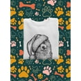 thumbnail image 3 of Corgi Pup W Santa Hat Sweatshirt Men -Image by Shutterstock, Male Small, 3 of 4