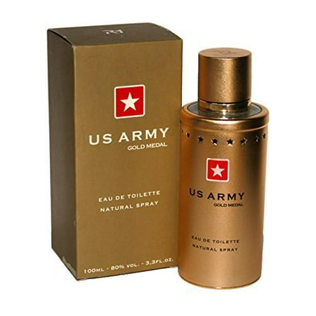 Perfume Us Army Gold Medal For Men 33 Oz Edt By Revolution Parfums