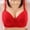 Red, variant on TAGOLD Womens Plus Size Bra,Summer Casual Bras for Womens,Woman's Solid Color Comfortable Hollow Out Perspective Bra Underwear No Rims