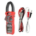 thumbnail image 1 of Pinza amperimétrica digital VFD, capacitancia, T-rms, diodos, continuidad, 6000 cuentas, corriente HT208A, 1 of 9