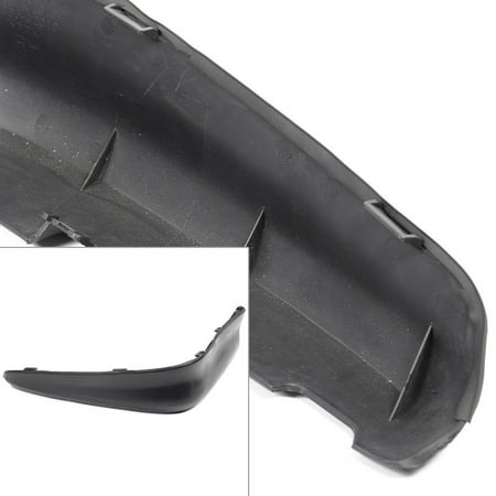 Toyota Lowering Kits - Toyota Corolla 03-04 S Style Rear Passenger Lower Body Kit Lip Spoiler PP Black