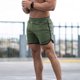 thumbnail image 5 of Pantalones cortos deportivos Irfora Hombres Pantalones cortos de fitness Secado rápido Gimnasio Pantalones cortos de playa Descanso de verano Entrenamiento deportivo Running Pantalones cortos con bol, 5 of 5