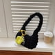 thumbnail image 5 of Bolso de hombro para mujer Cloud Underarm Bag Bolso de mano informal plisado Bolsos (Negro) Ndcxsfigh Para Estrenar, 5 of 5