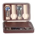 thumbnail image 1 of Coofit Watch Box Portable Multipurpose Zipper Closure Watch Organizer Watch Travel Case, 1 of 10