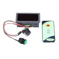 thumbnail image 3 of Regulador de velocidad de motor de CC PWM de 6 V, 12 V y 24 V con pantalla digital y control remoto por infrarrojos, 3 of 12