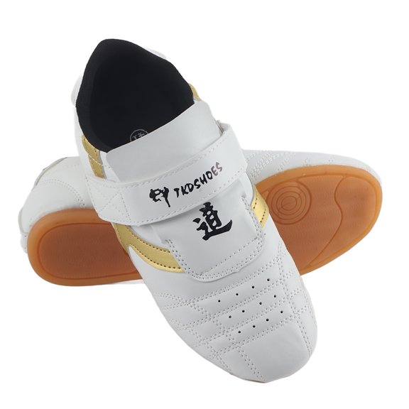 Restaurado Zapatos de Taekwondo Zapatos de Karate de Boxeo de Suela Suave de Cuero de PU para TaiChi Artes Marciales Zapatillas de Deporte Gimnasio Ejercicio Equipo de protección para los ANGGREK Otros