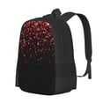 thumbnail image 1 of Balery Red Glitter1 Mochila para hombre y mujer - Tela Oxford 600D resistente - Gran capacidad, resistente al agua, ideal para la escuela, viajes y senderismo, 1 of 6