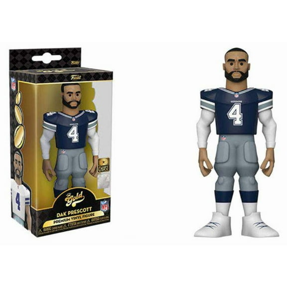 Funko NFL GOLD Dak Prescott Vinyl Figure (Chase Version)