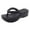 Black, variant on zttd thick bottom solid color large bottom flip flops ladies beach sandals women's slipper a