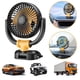 thumbnail image 1 of 2024 Nuevo Ventilador para Automóvil Ventilador para Automóvil Pequeño Enfriamiento Potente Plegable Gran Ángulo Gran Potencia Eólica (interfaz Encendedor Cigarrillos 12 V), 1 of 9