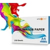 HTVRONT Sublimation Paper 8.5 x 11 inches - 150 Sheets Sublimation Paper Compatible with Inkjet Printer 105gsm