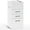 White, variant on BarberPub Salon Storage Cabinet Beauty Locker Holder Stylist Spa Equipment 2035