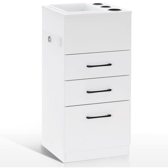 BarberPub Salon Storage Cabinet Beauty Locker Holder Stylist Spa Equipment 2035