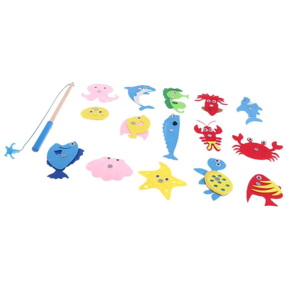 DIY fieltro no tejido niños rompecabezas matemáticas DIY juguetes hechos , niños juguetes de aprendizaje para bebés y niños Animal marino