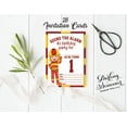thumbnail image 3 of Darling Souvenir White Birthday Invitation Card 28 Pcs Fill or Write In Blank Invites Printable Party Supplies 5 x 7 Inches, 3 of 5