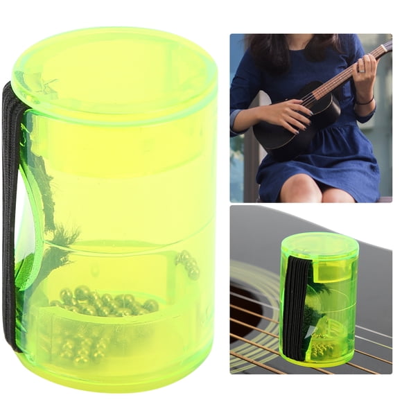 Maracas, Agitador De Anillo De Para Dedos Castañuelas De Dedo De Maracas Con Bolas De Acero De Partículas Grandes Para Ukelele Guitarra Mandolina Banjo Accesorios De Ritmo