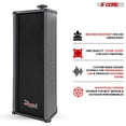 thumbnail image 5 of 5Core Outdoor Speakers Stereo In Wall 100W Peak Passive Patio Home Wired Waterproof Audio System, 5 of 8