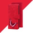 thumbnail image 6 of Wallet Case for iPhone 13 Pro Max, Shockproof TPU Inner Case with RFID Blocking Credit Card Holders, PU Leather Folding Book Flip Magnetic Phone Cover for iPhone 13 Pro Max - Red, 6 of 6