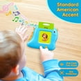 thumbnail image 2 of Talking Flash Cards for Toddlers,540 Sight Words Flash Cards Speech Therapy Toys - Learning Educational Gifts for Age 1 2 3 4 5 6 Years Old Boys and Girls(540 Sight Words_Blue), 2 of 6