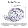 thumbnail image 5 of Goofa Lavender Flowers Printed Men's Baseball Cap,Straight Brim Hat,Golf Dad Hat,Versatile Style,Sun Protection Cap,Travel Hat, 5 of 9