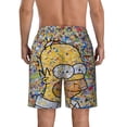 thumbnail image 4 of The Simpsons Mens Swim Trunks Quick Dry Swim Shorts Mesh Lining Bathing Suits Swimwear Beach Shorts with Pockets, 4 of 6