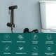 thumbnail image 4 of Billuyoard Pulverizador de grifo de bidé de baño, cabezal de ducha de limpieza manual de acero inoxidable 304, accesorio de pulverización de mano de Juegos de accesorios de baño  Sprühhalterung Billuyoard HA012652-02B, 4 of 6