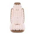 thumbnail image 1 of Cojín para asiento de automóvil, peluche de conejo de invierno, peluche de burbujas, cálido, cojín de asiento universal de cinco plazas para hombres y mujeres, 1 of 1
