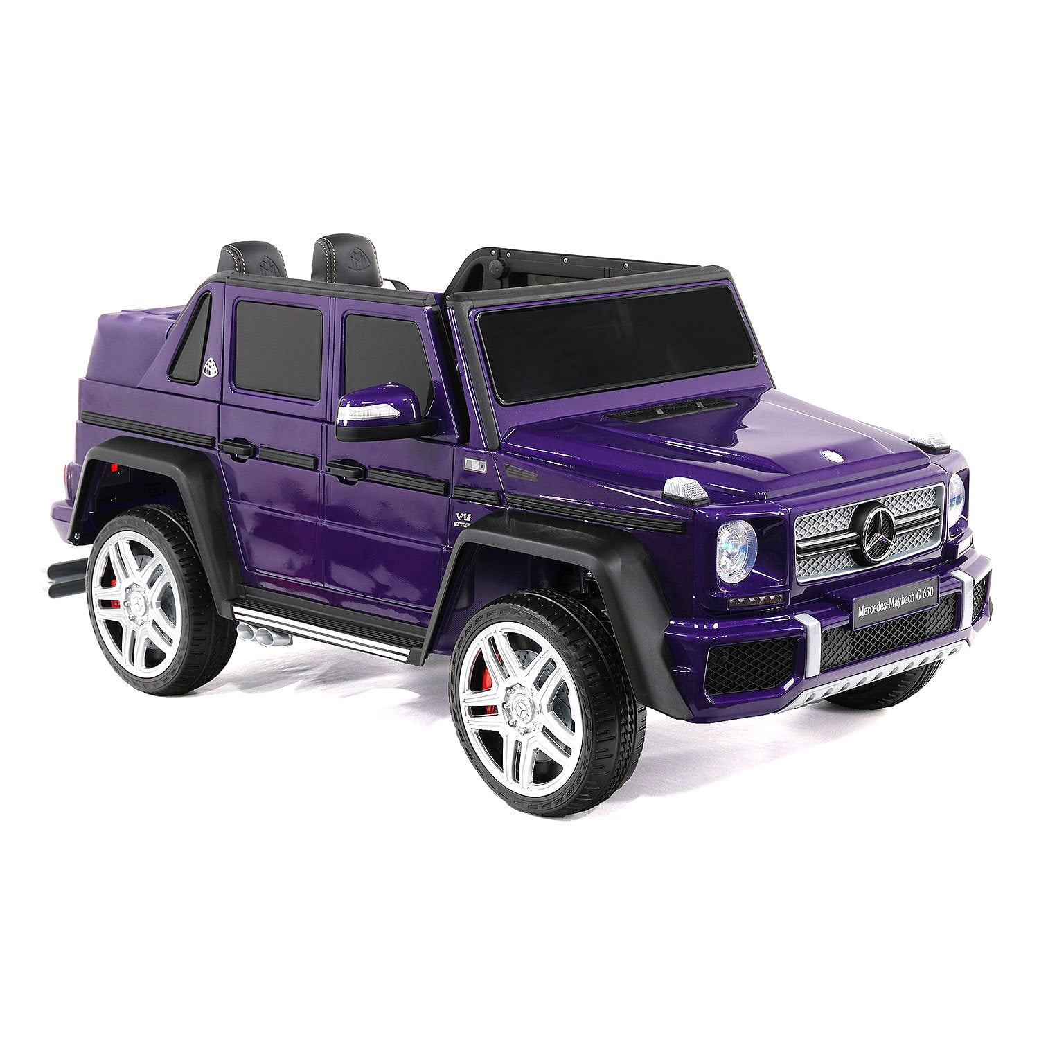 Mercedes Maybach G650, Kids Ride-On Car w/ Parental Remote, 12V Battery Power, MP3 Player, EVA Foam Rubber Tires