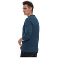 thumbnail image 3 of GIRUNS Men's Crewneck Sweater Soft Casual Sweaters for Men Classic Pullover Sweaters with Ribbing Edge, 3 of 5