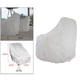 thumbnail image 4 of 210D Cubierta de asiento de barco individual, protección contra la lluvia contra el polvo, barco de mar al aire libre impermeable resistente a los ray blanco Soledad Funda para asiento de barco, 4 of 10