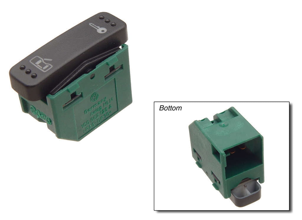 Genuine OEM Replacement for 19982005 Volkswagen Beetle Door Lock Switch Black Left for