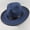 A, variant on Unisex Womens Mens Hats Adjustable Classic Wide Brim Belt Buckle Fedora Hat Felt Panama Hat Church Jazz Cap H One Size