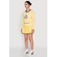 thumbnail image 4 of Womens Graphic V Neck Varsity Sweatshirt, 4 of 5