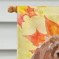 thumbnail image 3 of Brittany Spaniel Fall Flag Canvas House Size, 3 of 4